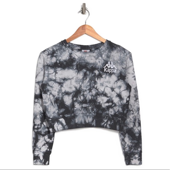 Kappa Tops - Kappa Active Catros Tie Dye Crop Sweatshirt